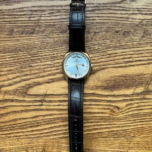 Bulova 97C106 Leather Dress Watch